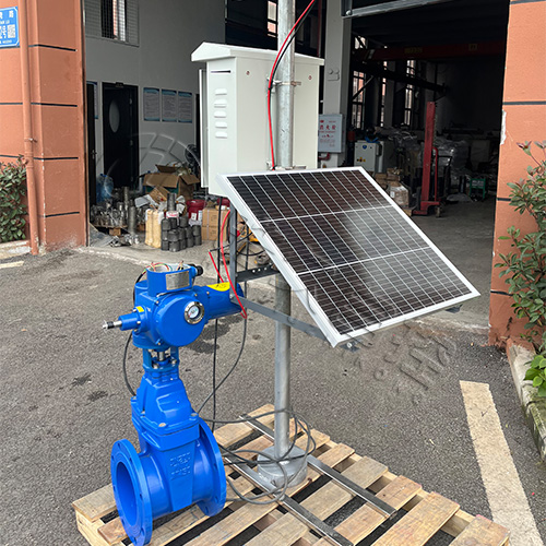 盐边皓久 Z945X-16Q免布线太阳能电动闸阀 农业灌溉 支持远程智能控制